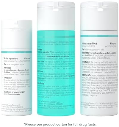 Proactiv 3 Step Acne Treatment - Benzoyl Peroxide Face Wash, Repairing Acne Spot Treatment for Face and Body, Exfoliating Toner - 30 Day Complete Acne Skin Care Kit - Image 2