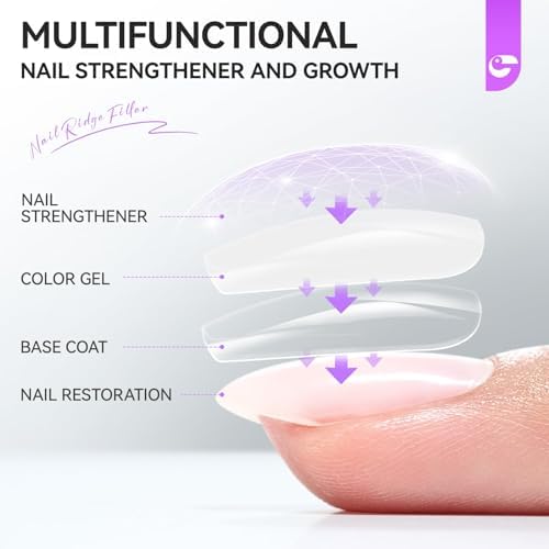 Nail Ridge Filler For Damaged Nails: Nail Strengthener for Thin Nails - Image 5