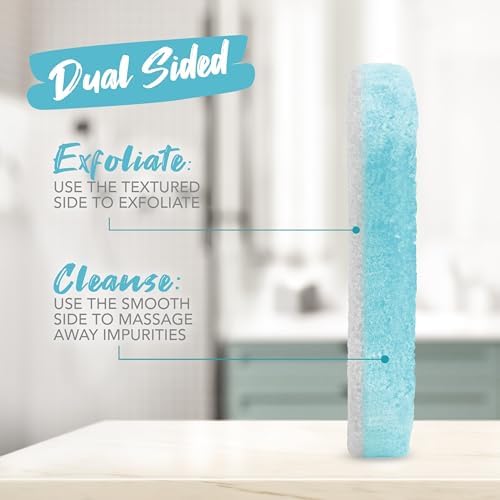 Spongables Pedi Scrub Foot Exfoliating 5+ Wash Travel Sponge, Clean & Fresh, 6 Count - Image 5