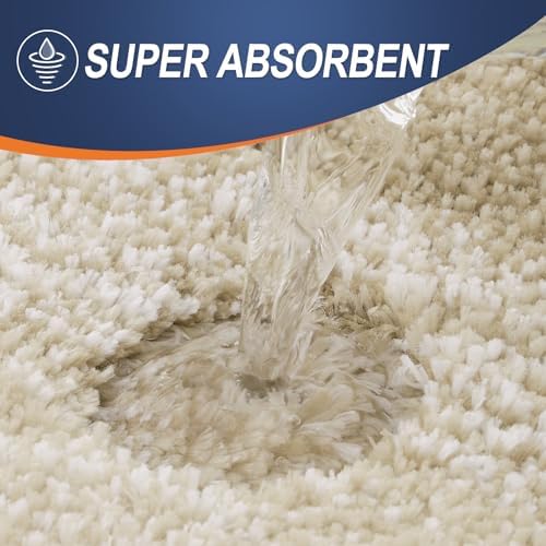 OLANLY Bathroom Rugs Mat 30x20, Extra Soft Absorbent Microfiber Bath Rugs - Image 4