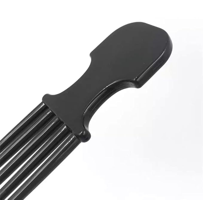 Scalp Scratcher, Scalp Massager, Hair Pick Comb, Pocket Size Comb - Relieves Itchy Scalp - Black, Plastic, One Count
