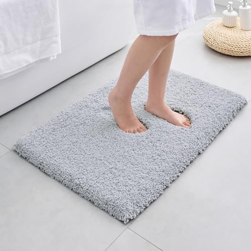 ILANGO Bathroom Rugs 36" × 24", Extra Soft Absorbent Microfiber Bath Rugs by ILANGO