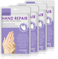AIQIUSHA 4 Pack Hands Moisturizing Gloves, Hand Spa Mask Infused Collagen, Serum + Vitamins + Natural Plant Extracts for Dry, Cracked Hands, Moisturizer Hands Mask, Repair Rough Skin for Women&Men by Unknown