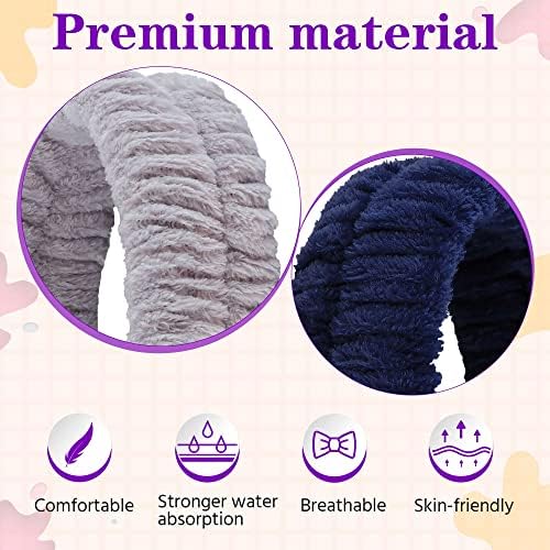 YGQQOY Spa Headband, Makeup Headband for Washing Face, - Image 4