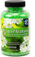 inSPAration Jasmine Aromatherapy Crystals for Spa, Hot Tub & Bath 13 oz. by inSPArationInc