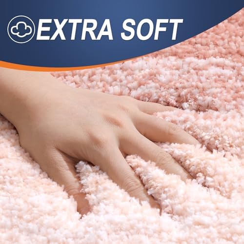 OLANLY Bathroom Rugs Mat 34x21, Extra Soft Absorbent Microfiber Bath Rugs - Image 3