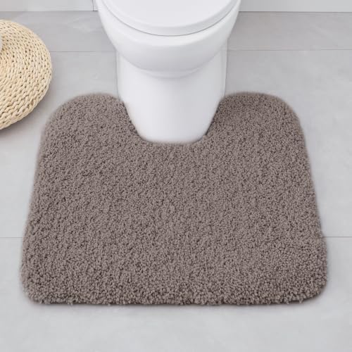 ILANGO Toilet Rugs U Shaped 22" × 24",Soft Absorbent Microfiber Bath Rugs - Image 2