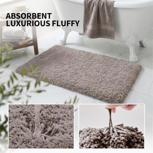 ILANGO Bathroom Rugs 48" × 24", Extra Soft Absorbent Microfiber Bath Rugs - Image 7
