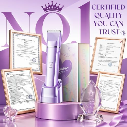 Risina 5-in-1 Bikini Trimmer for Women, Gifts for Women, Grooming Kit - Image 7