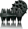 AROMATICA Dual-Sided Scalp Care Shampoo Brush - Silicone Scalp Massager Hair Growth, Scalp Scrubber & Exfoliator, Shampoo Brush for Shower Hair Wash and All Hair Types, Deep Cleansing Scalp Brush