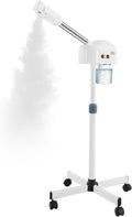 Professional Stand Facial Steamer w/Hot Mist – Adjustable Height, 360° Nozzle & Rolling Base for Salon, Spa & Home Use | Touch Button & Rocker Arm