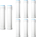 Shower Filter for Handheld Shower Head Shower Filter Replacement High Pressure Handheld Shower Heads Filter Set of 8 Replacement Filters for Hard Water Remove Chlorine and Harmful Substances