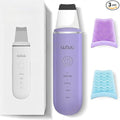GUGUG Skin Scrubber Face Spatula, 4 Modes Skin Spatula Blackhead Remover Pore Cleaner-Purple