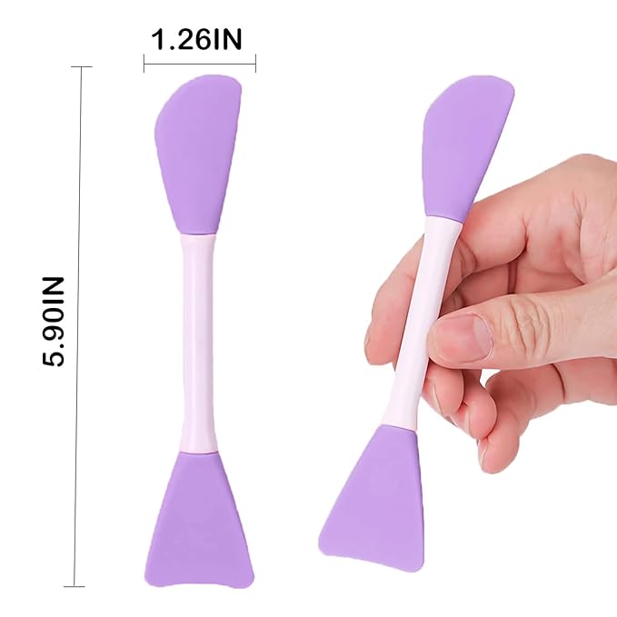 Rampula Jelly Brush For Face Mask, Silicone Facial Mud Mask Brush, Hairless Body Lotion And Butter Applicator, Clay Face Mask Brush, Great Facial Essentials, Moisturizer Applicator & Skincare Brushes