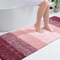 OLANLY Bathroom Runner Rug 70x24, Extra Soft Absorbent Microfiber Bath Rugs by OLANLY