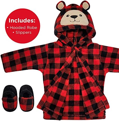 Rising Star Baby Toddler Robe Or Kids Robe for Girls and Boys - Kids & Baby Bath Robe Spa Set with Washcloth or Slippers - Image 5