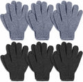 12 Pcs Exfoliating Gloves for Shower, Body Scrub Gloves, 6 Pairs, Nylon by FUNDREM