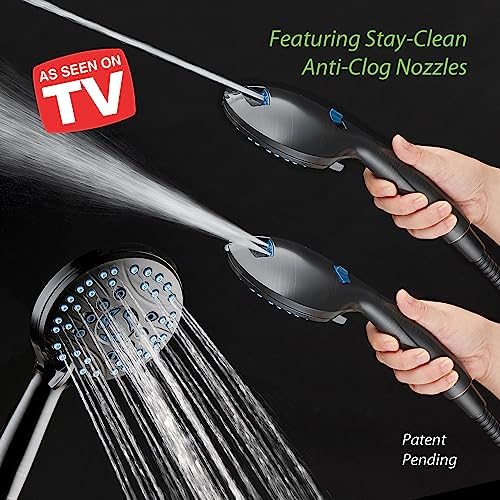 AquaCare 8-mode High Pressure Handheld Shower Head with 2-mode Power Wash - Image 2