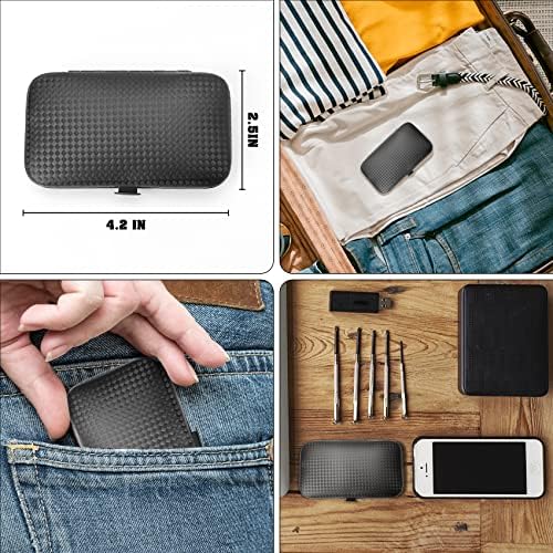 NZKNP Manicure Set Gifts for Men Christmas Stocking Stuffers Gifts for Dad Husband Teen Boys Grooming Tools Kit Santa Claus Xmas Under 10 Dollars Womens Gift - Image 7