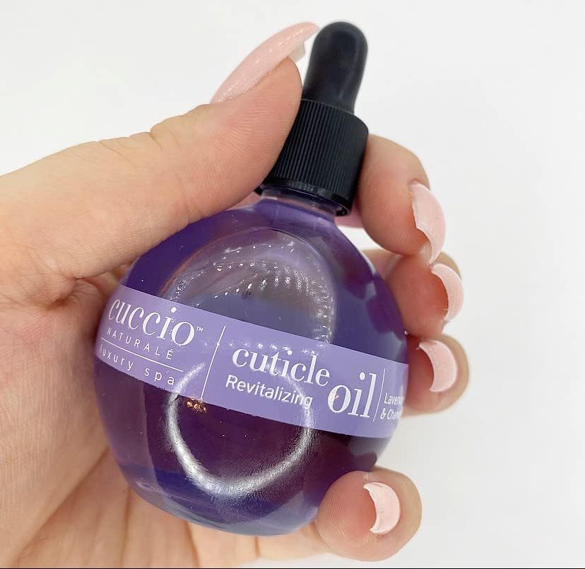 Cuccio Naturale Lavender & Chamomile Revitalizing Cuticle Oil, Lightweight Fast-Absorbing Hydrating Nail & Cuticle Conditioner, Cold-Pressed Oils + Vitamin E, 2.30 Fl Oz (Pack of 2) - Image 4