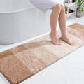 OLANLY Bathroom Runner Rug 59x17, Extra Soft Absorbent Microfiber Bath Rugs by OLANLY