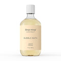 Deep Steep Lemon Cream Bubble Bath for Women, Hypoallergenic, Clinically Tested, Clean Formula for Sensitive Skin, Sulfate-Free, 17 fl oz Bottle, Essential Bath Accessories