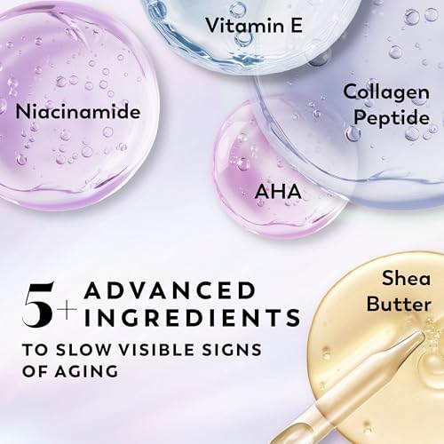 Olay Super Serum Body Cream for Dry Skin, 24hr Long Lasting Hydration, 5+ Ingredient Serum Complex for Bright Even Firm Luminous Skin, Sweet Vanilla & Soft Wood Scent,10 Fl Oz (Pack of 12) - Image 3
