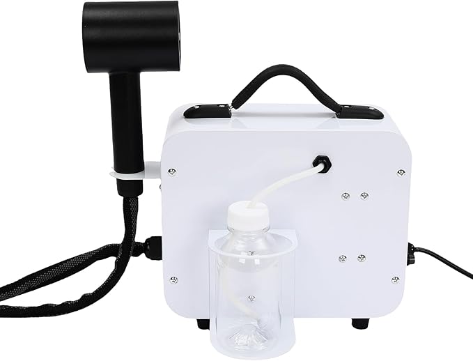 Nano Hair Steamer Spray Machine, 1300W Multifunctional Nano Steam Gun,Professional Hair Salon Steamer Gun with 11.83 oz Water Tank, Blue Light Color Processor for Homes, Hair Salons