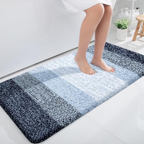 OLANLY Bathroom Runner Rug 44x24, Extra Soft Absorbent Microfiber Bath Rugs by OLANLY