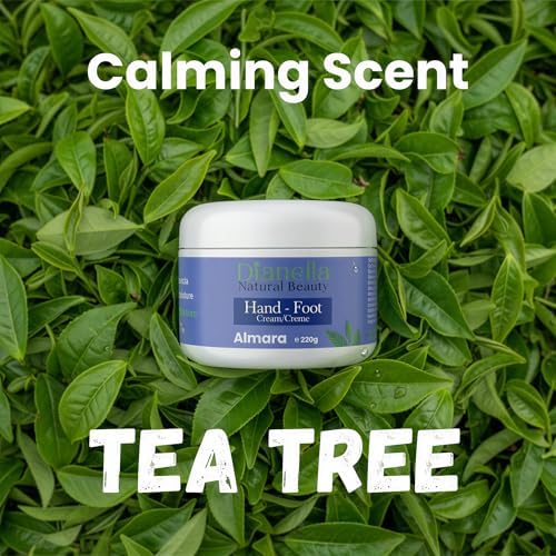 Natural Foot, Nail & Hand Cream - Skin Care & Nourishing Formula Rich Hydration with Tea Tree - Daily Repair Cream for Men & Women, Softens, Protects & Restores Skin 8oz - Image 6