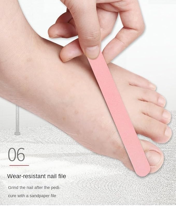 Professional Callus Remover & Foot File Set–Metal Surface Scraper for Dead Skin, Cracked Heels, and Hard Skin. Complete Pedicure Kit for Wet or Dry Feet, Essential Grooming Tool for Smooth Feet Black