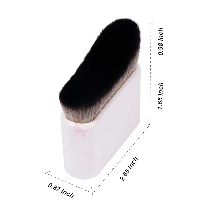 UNIMEIX Self Tanner Brush Sunscreen Body Makeup Brush Kabuki Blend Applicator Spray Tan Blending Beauty Brush for Body Coverage Perfector(Pink)