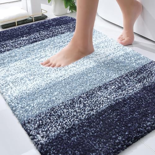OLANLY Bathroom Rugs Mat 30x20, Extra Soft Absorbent Microfiber Bath Rugs by OLANLY