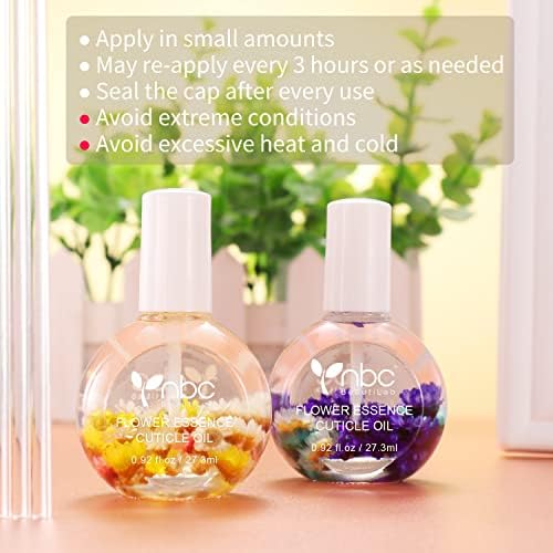FLOWER Essence Cuticle Oil. Use natural ingredients and vitamin E to moisturize and activate the cracked and hard stratum corneum. 0.92 oz - Image 6