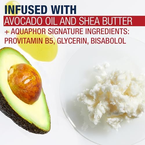 Aquaphor Repairing Hand Masks, Moisturizing Gloves for Dry Hands, Moisturizer for Dry Skin with Avocado Oil and Shea Butter, Pack of 18 - Image 3