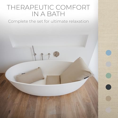 BADESOFA® Luxury Bathtub Seat Cushion in Beige - Image 2