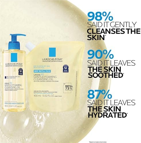 La Roche-Posay Lipikar AP+ Gentle Foaming Cleansing Oil, with Shea Butter - Image 5