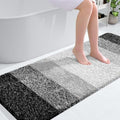OLANLY Bathroom Runner Rug 59x24, Extra Soft Absorbent Microfiber Bath Rugs by OLANLY