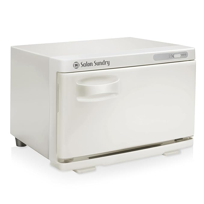 Salon Sundry Professional Hot Towel Warmer Cabinet - Facial Spa and Salon Equipment - White