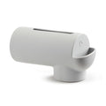 Munchkin® Soft Spot™ Bath Spout Cover for Baby, Bathtub Guard with Built-in Bubble Bath Dispenser, Silicone, Grey