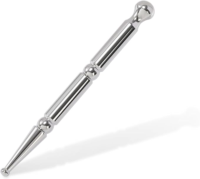 STICKON Stainless Steel Acupuncture Pen Trigger Point Massage Tool Relief Pain Tools for Full Body, Massage Pen for Facial Deep Tissue Acupressure Pen(STICKON-57)