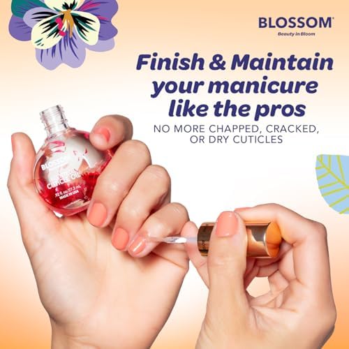 Blossom Cuticle Oil for Nails, Hydrating, Moisturizing, Coconut, 0.5 fl. oz - Image 5