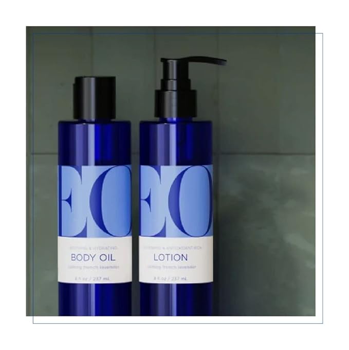 EO Shower Gel, 16 Ounce (Pack of 1), French Lavender, body wash made with Essential Oils for Men and Women