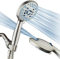 AquaCare 8-mode High Pressure Handheld Shower Head with 2-mode Power Wash by HotelSpa