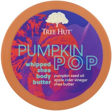 Tree Hut Pumpkin Pop Whipped Shea Body Butter | Long-lasting Hydration Leaves Skin Feeling Soft & Moisturized | Limited Edition Fall | Nourishing Essential Body Care | 8.4 fl oz. - Image 2