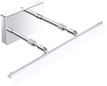 Aipsun 15.7 inch LED Vanity Lights Adjustable Bathroom Wall Light Bathroom Lighting Fixture Over Mirror Chrome Modern Vanity Lighting 5500K