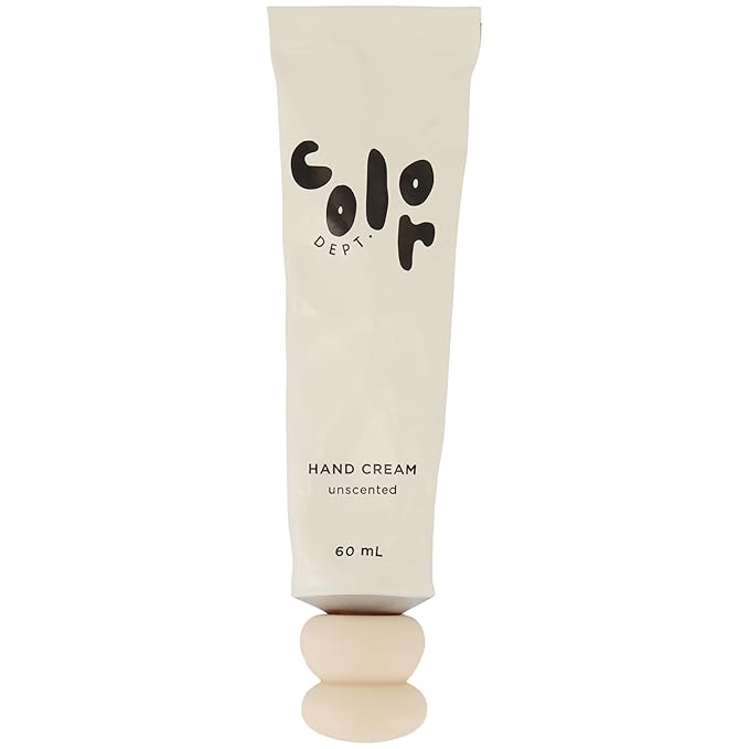 Color Dept. Unscented Hand Cream, Travel Size Moisturizer for Dry Skin, Gentle Daily Hand Lotion