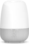 SEEDSEEL 150ML Rechargeable Battery Operated Essential Oil Diffuser, Portable Cordless Aromatherapy Diffuser,7-Hour Runtime with 7 LED Color Changing Lights for Home, Office, Bathroom, Travel
