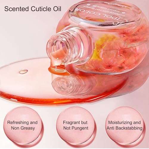 Flowery Scented Cuticle Oil, Infused with Real Flowers, Cuticle Revitalize Oil, Cuticle Remover - Cuticle Softener (0.92 fl.oz, Spring Bouquet) - Image 5