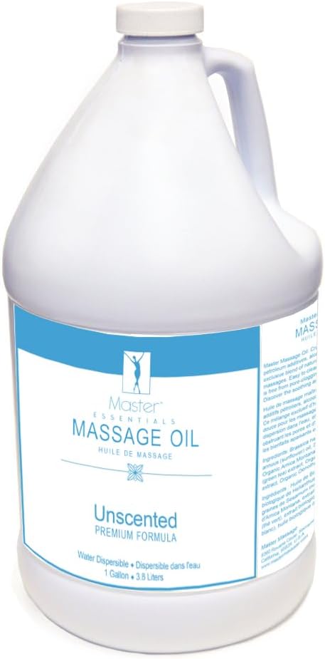 Master Massage SpaMaster Essentials Unscented Massage Oil 1 Gallon